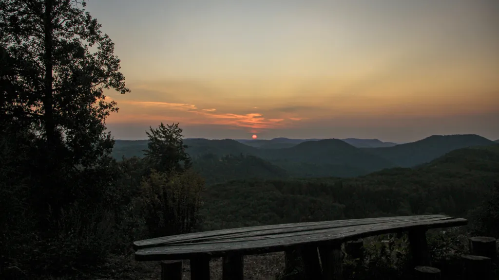 Sonnenaufgang am Kirschfelsen