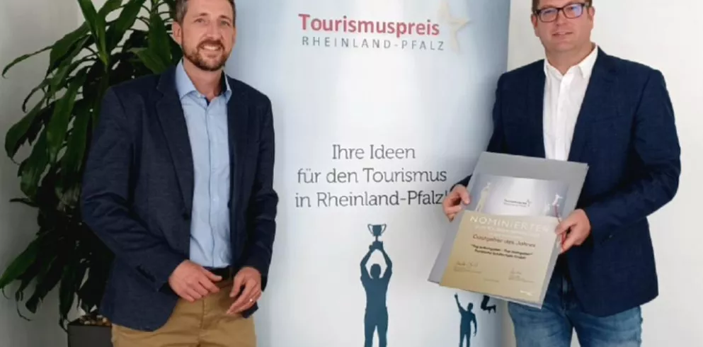 DAs Parkhotel Schillerhain in Kirchheimbolanden ist für den Tourismuspreis Rheinland-Pfalz nominiert