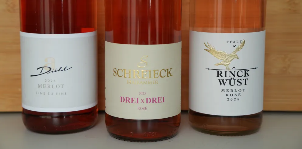 3 Roséweine für die Terrasse