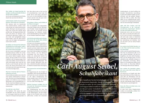 Carl August Seibel - Pfälzer Schuhfabrikant