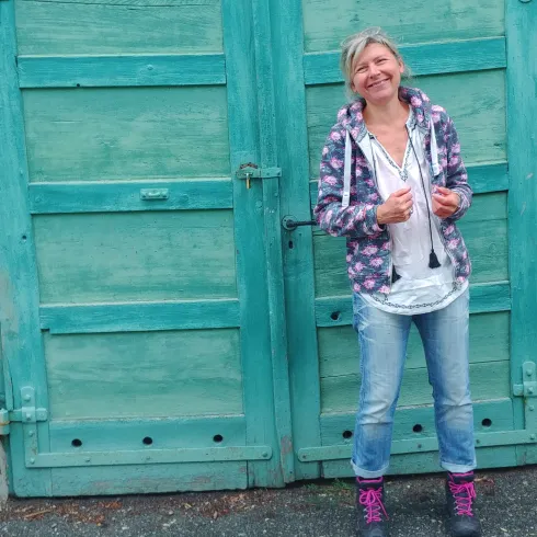 die Krimiautorin Monika Geier